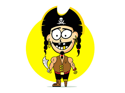 Jack character jack pirat