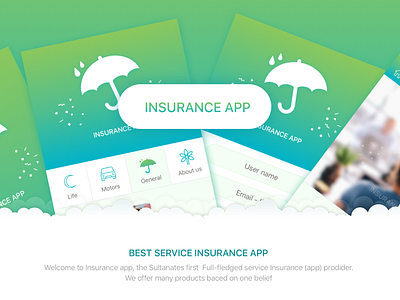 simple Insurance app chart clean dashboard interface ios task ui user ux web