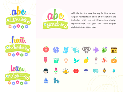 Abc Garden art branding clean design free icon illustration ios logo simulation typography ui uiux