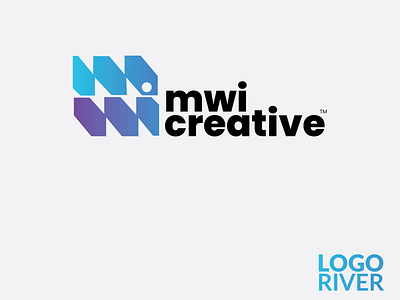 MWI Modern Logo design