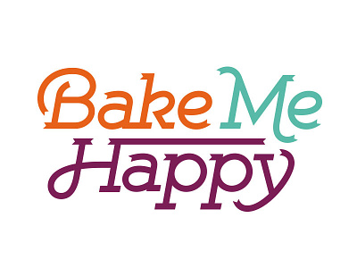 Bake Me Happy Type bakery custom type gluten free ribbon