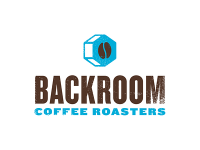 Backroom Coffee Roasters Logo branding logo logo design