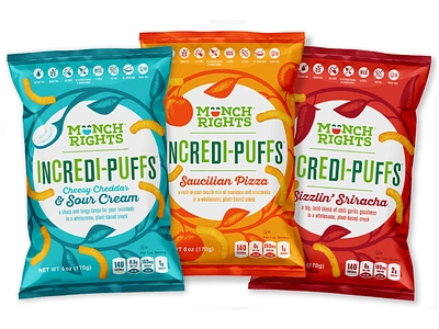 Munch Rights Package branding illustration logo design packaging