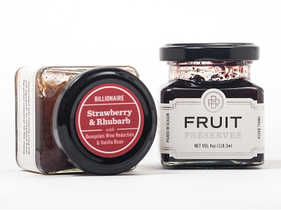 Black Radish Creamery Preserves branding logo mark packaging