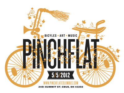 PinchFlat 2 bicycle pinchflat poster show
