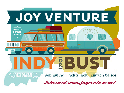 Joy Venture Indy or Bust Podcast Series bob emrich ewing inch indiana joy office ohio podcast venture x