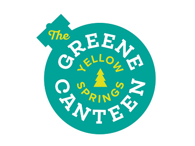 The Greene Canteen Alternate logo canteen green greene ohio pine pine tree restaurant tree