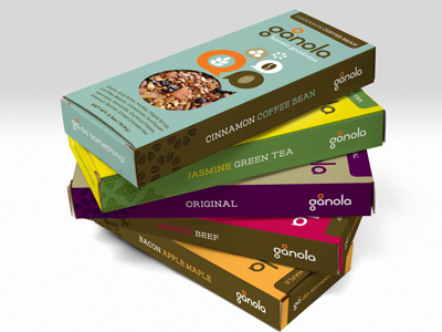 Ganola Package bar granola package