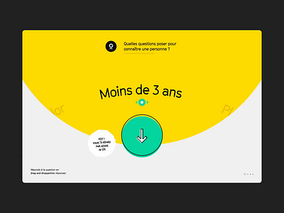 Majordome – Intro Animation after efftects bubble circle color green motion motion design motion graphics typo web yellow