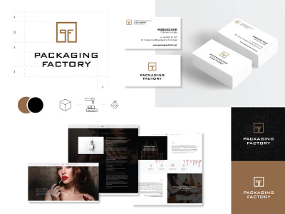 katarzynametrak packaging factory brand brand identity branding logo design logo designer