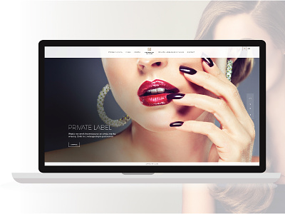 Packaging Factory website bradning cosmetics factory webdesign website