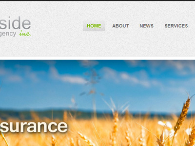 For All Your Insurance Needs farming home insurance site texture ui