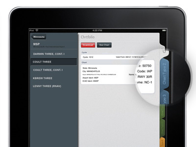 iPad App Concept app aviation flight ipad path pilot texture travel