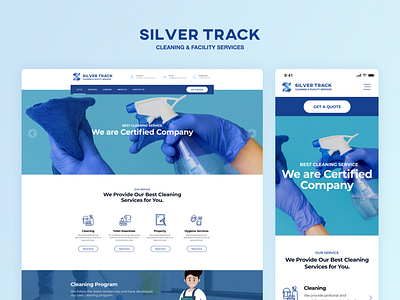 Silver Track - Website UX/UI & Wordpress Development