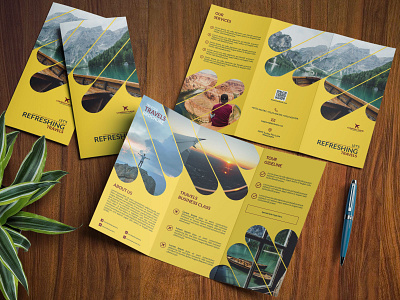 Travel Business Trifold Brochure