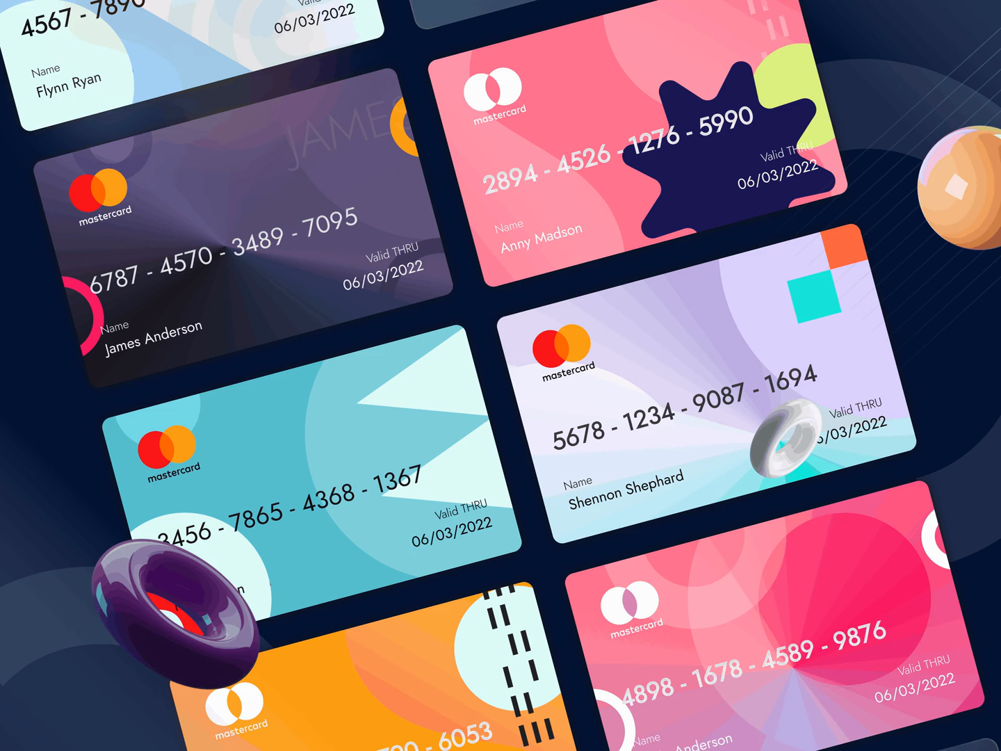 Virtual Card Designs by Seren Şapcılar for Atolye15 on Dribbble