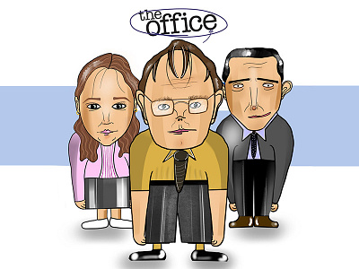 The Office Characters character characterdesign design digital draw digital drawing digital illustration digitalart drawing drawings illustration illustration art paint paintings procreate procreate art the office vector