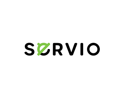 Servio logo animated animation app brand branding design eating food illustration logo logotype order typography
