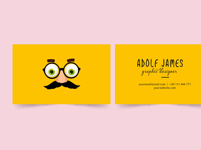 Funny Graphic DEsigner Card branding business card design graphic design