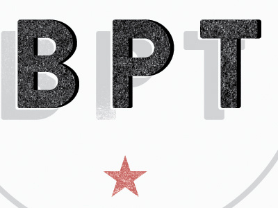 BPT lettering