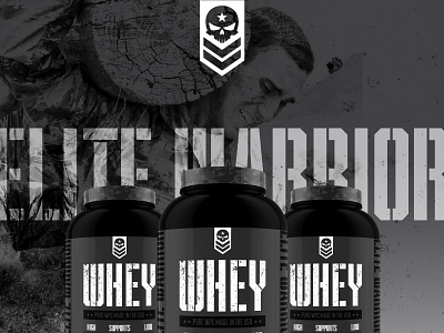 elite warrior branding packaging