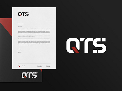 QTS brand branding design identity industrial logo logotype manufacturing