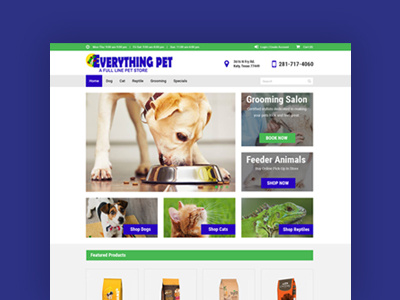 Pet Store Website