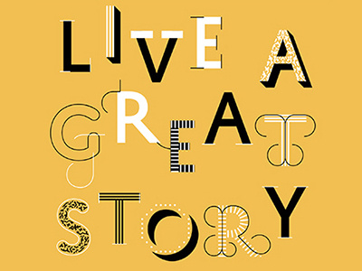 Live a Great Story editorial feature magazine