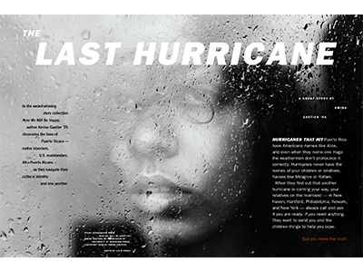 The Last Hurricane editorial feature magazine