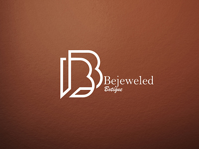 Bejeweled Boutique branding clothing brand clothing line clothing logo handlettering illustrator logo minimalist typography vector