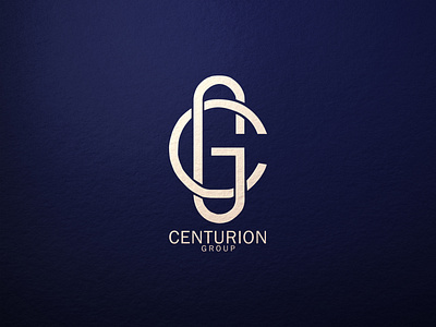 Centurion Group branding gc illustrator initial logo logo minimalist monogram logo symbolic logo typography vector