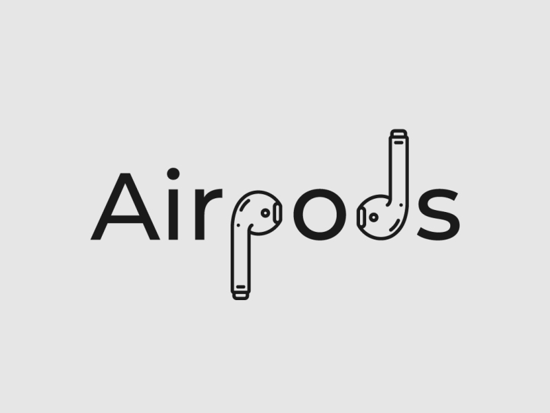 Apple airpods pro discount logo