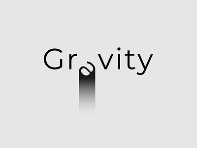 Gravity Logo branding design earth logo gravity illustrator logo logo design logo designer logo maker minimalist vector