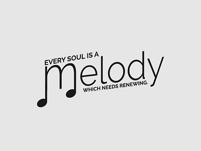 Melody Logo Concept