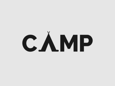 Camp logo by MyGraphicLab on Dribbble