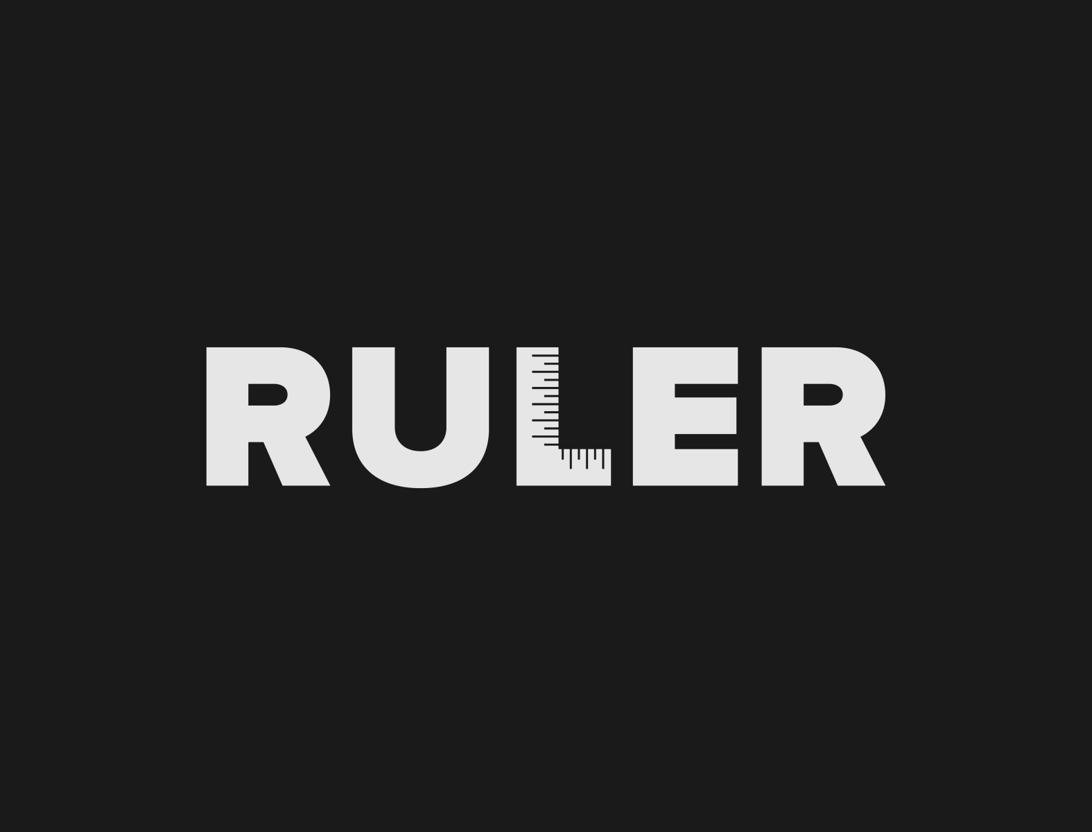 Ruler Logo by MyGraphicLab on Dribbble