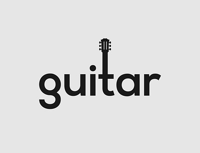 Guitar Logo Concept brand design brand designer brand identity branding guitar logo designer logotype