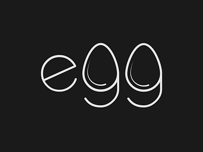 Egg logo concept brand identity branding design egg logo illustrator logo logo designer logo identity minimalist typography vector