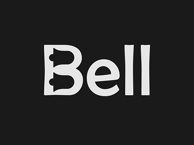 Bell Logo Concept brand designer brand identity branding illustrator logo logo design logo designer minimalist minimalist logo typography vector wordmark wordmark logo