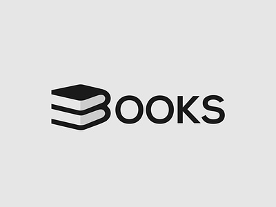 Books Logo Concept book book logo brand designer brand identity branding design education logo illustrator logo logo designer logo identity minimalist typography vector
