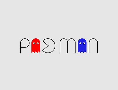 Pacman Logo Concept brand designer brand identity branding logo logo designer pacman
