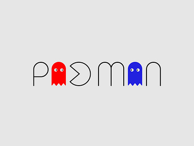 Pacman Logo Concept
