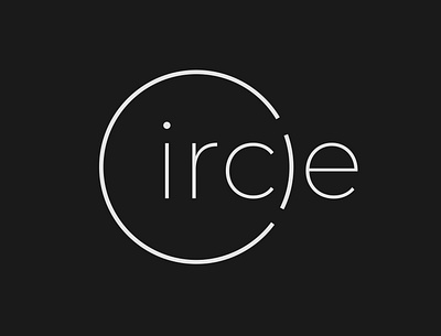 Circle Logo Concept brand identity branding circle design illustrator logo logo identity minimalist typography vector wordmark