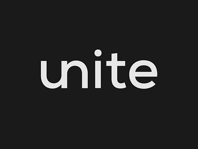 Unite Logo Concept by MyGraphicLab on Dribbble