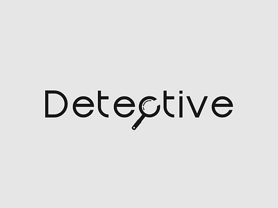 Detective Logo Concept