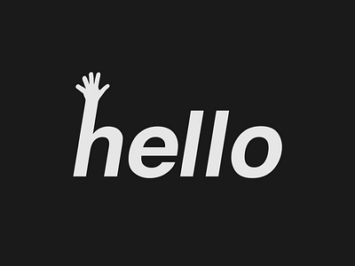 Hello Logo Concept