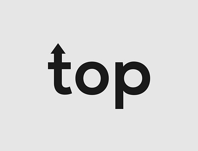 Top Logo Concept brand designer brand idenitity branding illustrator logo minimalist top typography vector wordmark