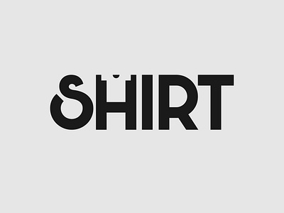 Shirt Logo Concept brand identity branding clothing design illustrator logo logo designer minimalist shirt typography vector