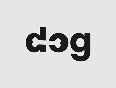 Dog Logo Concept brand designer branding dog dog logo illustrator logo logo designer minimalist pet logo typography vector wordmark