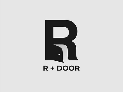 R door logo concept